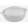 Ceramic White Casserole